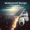 Tuya Solar-Powered Outdoor Waterproof 4G Surveillance Camera with Remote HD Monitoring