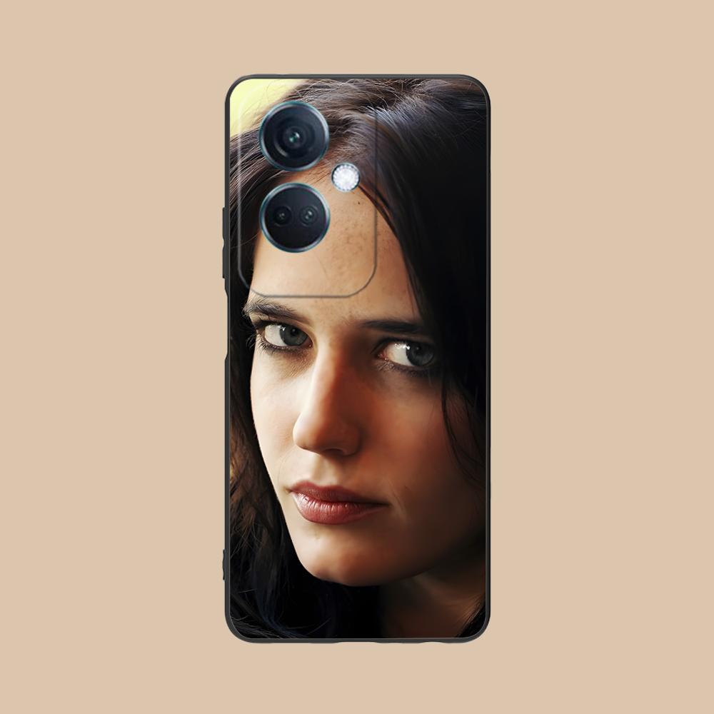 Eva Green Matte TPU Mobile Phone Case for OPPO Reno 14 13 12 11 10 9 8 7 6 5 F T Pro 5G Colorful Printing Cover