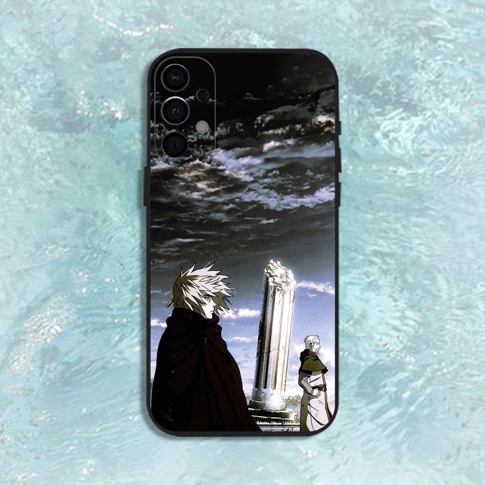 Anime Vinland Saga Phone Case For Samsung S25,S24,S21,S22,S23,S30,Ultra,S20,Plus,Fe,Lite,Note,10,9,5G Black Cover