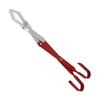 Long Handle Firewood Tong Aluminum Alloy Coal Grabber Durable Barbecue Tong  Barbecue Grilling