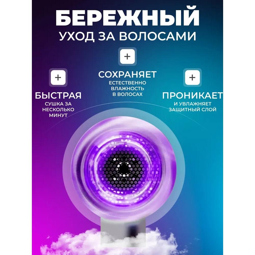 Professioneller Ionisierungs-Haartrockner 2000W, weiß