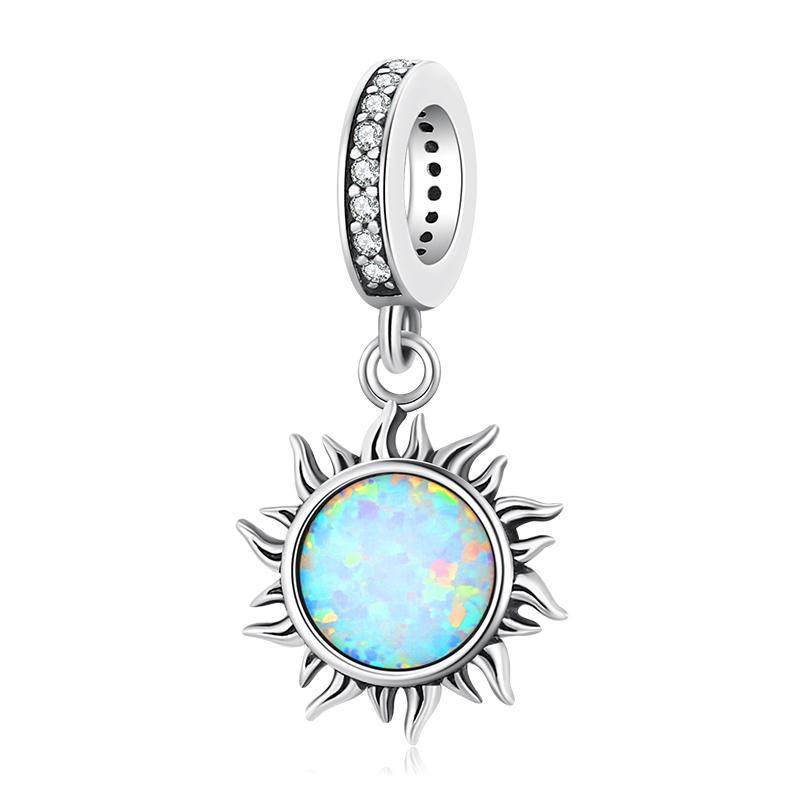 

BAMOER Authentic 925 Silver Bohemian Dream Catcher Pendant Dragonfly Charm fit Bracelet & Necklace DIY Jewelry Making