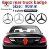 Adesivo per Auto C200 E300 Caldo 2026 Per Benz 90mm ABS Stella Coda Emblemi Adesivi Logo Stella Bagagliaio Posteriore Stemmi per Mercedes Benz Maybac
