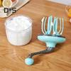 Batidor de huevos fácil de limpiar, sin esfuerzo, ahorra tiempo, prepara postres, batidor de huevos, suministros para el hogar