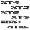 Bright Black Metal Car Rear Trunk Emblem Badge For Cadillac CT4 CT5 CT6 XT4 XT5 XT6 CTS XTS ATS SRX SRX4 ATSL AWD 25T 28T 40T Cnkym77