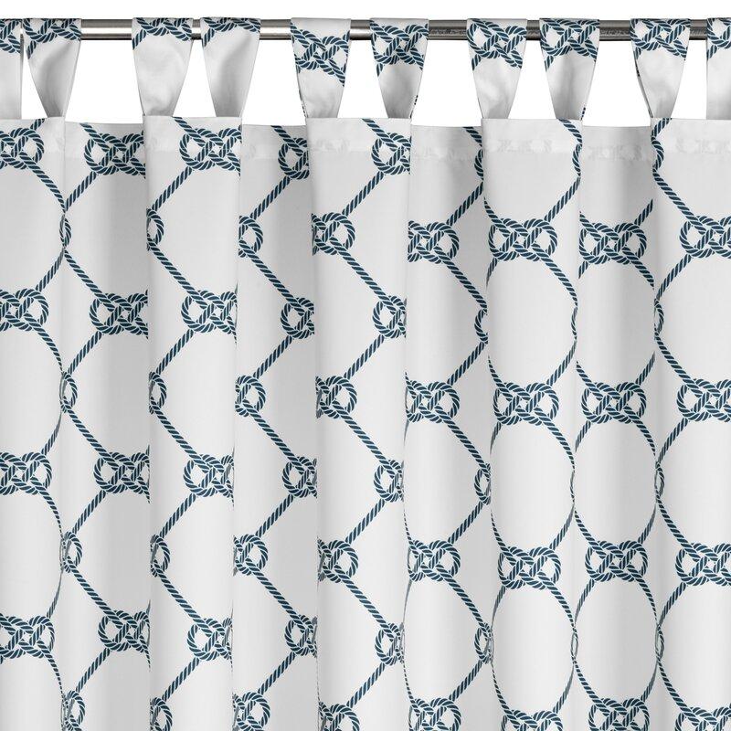 Garden Curtain 155X220 White Knot