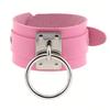 1 Punk Pink Rivet Creative Bracelet, Perfect Gift For Daily Holiday Parties, Halloween Carnival Performances, Rock And Roll