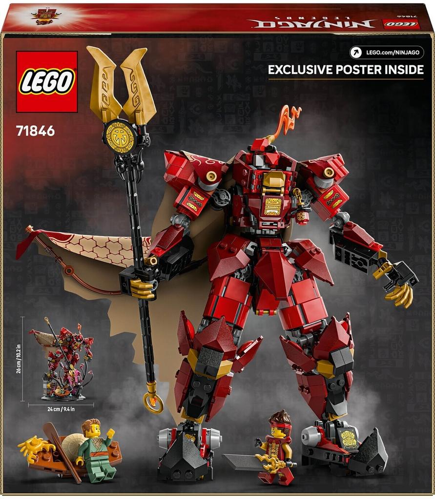 LEGO конструктор Ninjago – Мех огненного рыцаря (71846)