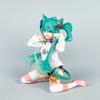 11cm anime hatsune miku figura orelha de gato manga longa roupas ver modelo brinquedo presente coleção figura ação pvc