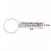 You Drive Safe For Husband Gift Handsome Pendants Jewelry Key Chain Key Ring Fashion Accessories