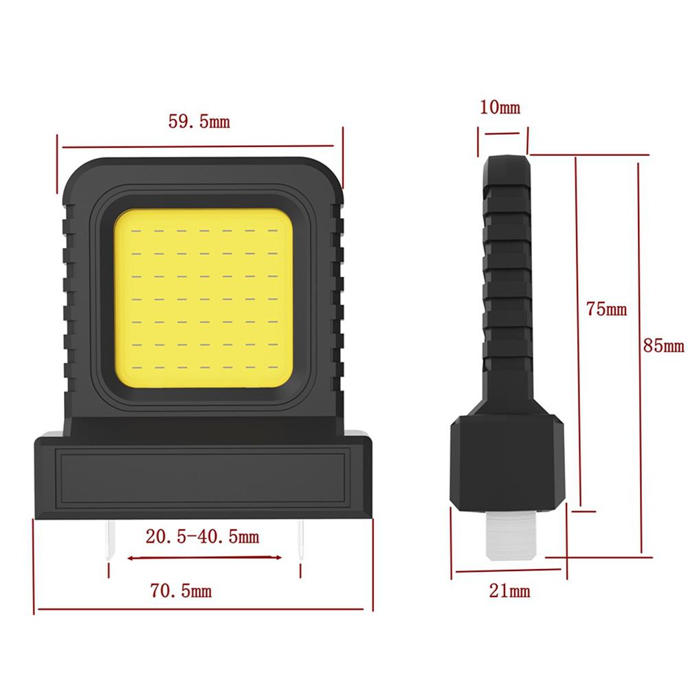 Power Tool Accessories LED Work Light for Makita for Milwaukee for Dewalt for Bosch for Dayi Lomvum Zhipu 18V-21V Li-ion Battery