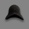 Casual Versatile Winter Knitted Hat Ear Protection Warm Overhead Cap Solid Color Coldproof Earflap Hat for Women