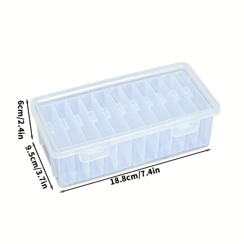 

Diamond Painting Tray Storage Box, Diamond Painting Trays With Lids, Diamond Painting Art Tools, DIY Crafts Accessories Storage прозрачный