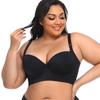 Plus Size Smooth Adjustable Underwire Bra, Full Figure Shaping Seamless Everyday Lingerie for Women