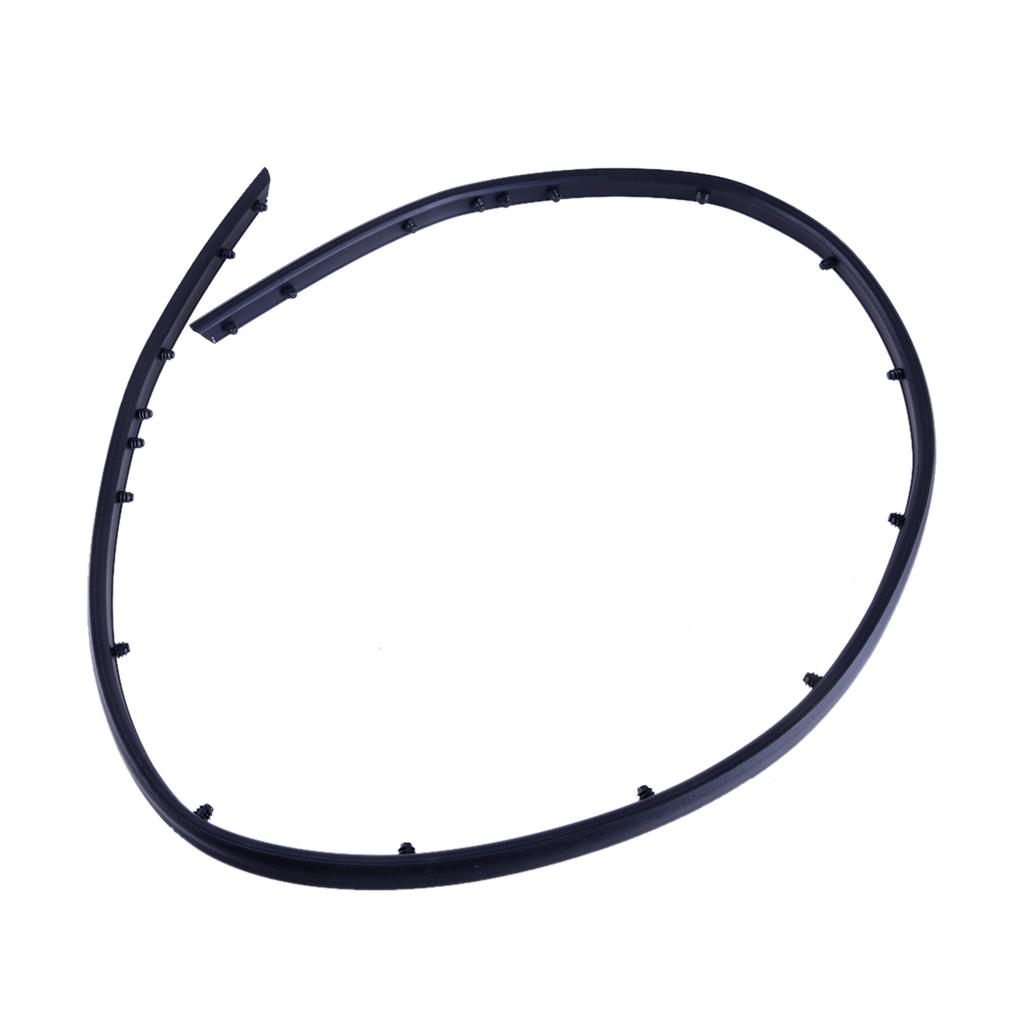 86362C1000 86362C2000 Bil Främre Bumper Huva Grilllist Övre List Passar för Hyundai Sonata 2015 2016 2017 Svart