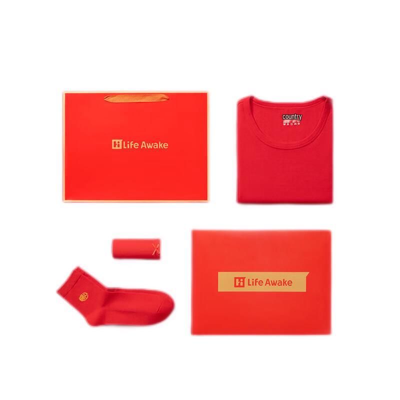 

Женский термокомплект из хлопка Hodo Lucky Red L (165cm, 47.5-55kg)