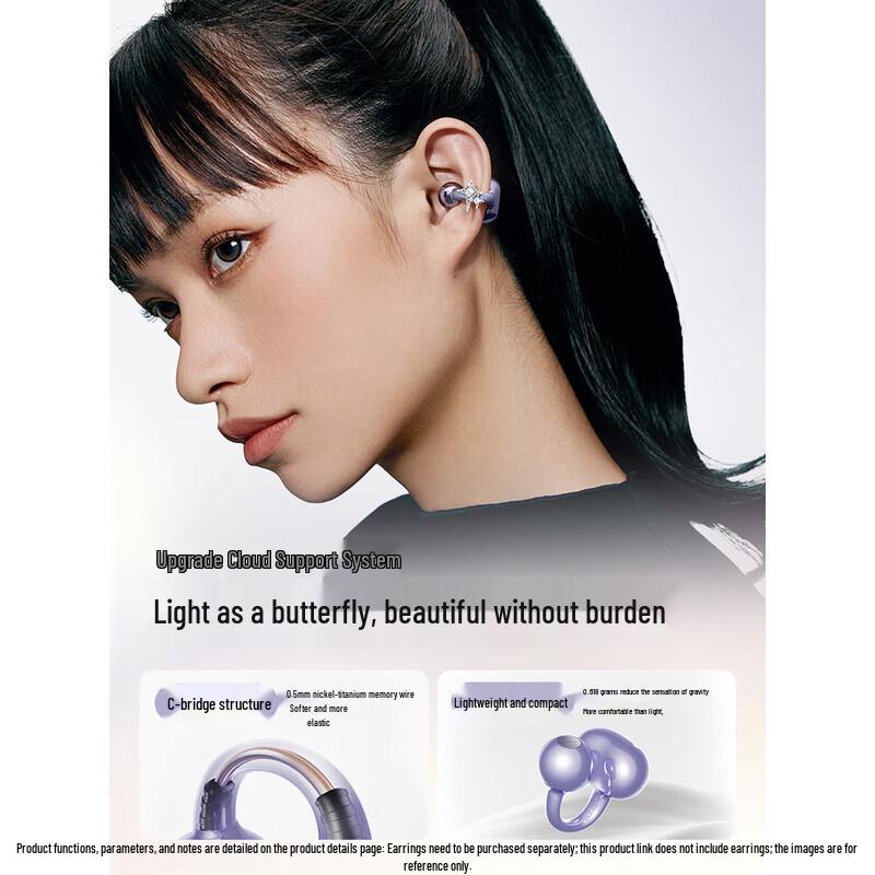 SANAG S6S Nova Ear Clip Bluetooth Headset