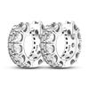 NEW Round Original CZ Hoop Earrings Heart U Shape Moon Star Unicorn Earring for Women Party Engagement Jewelry Gift