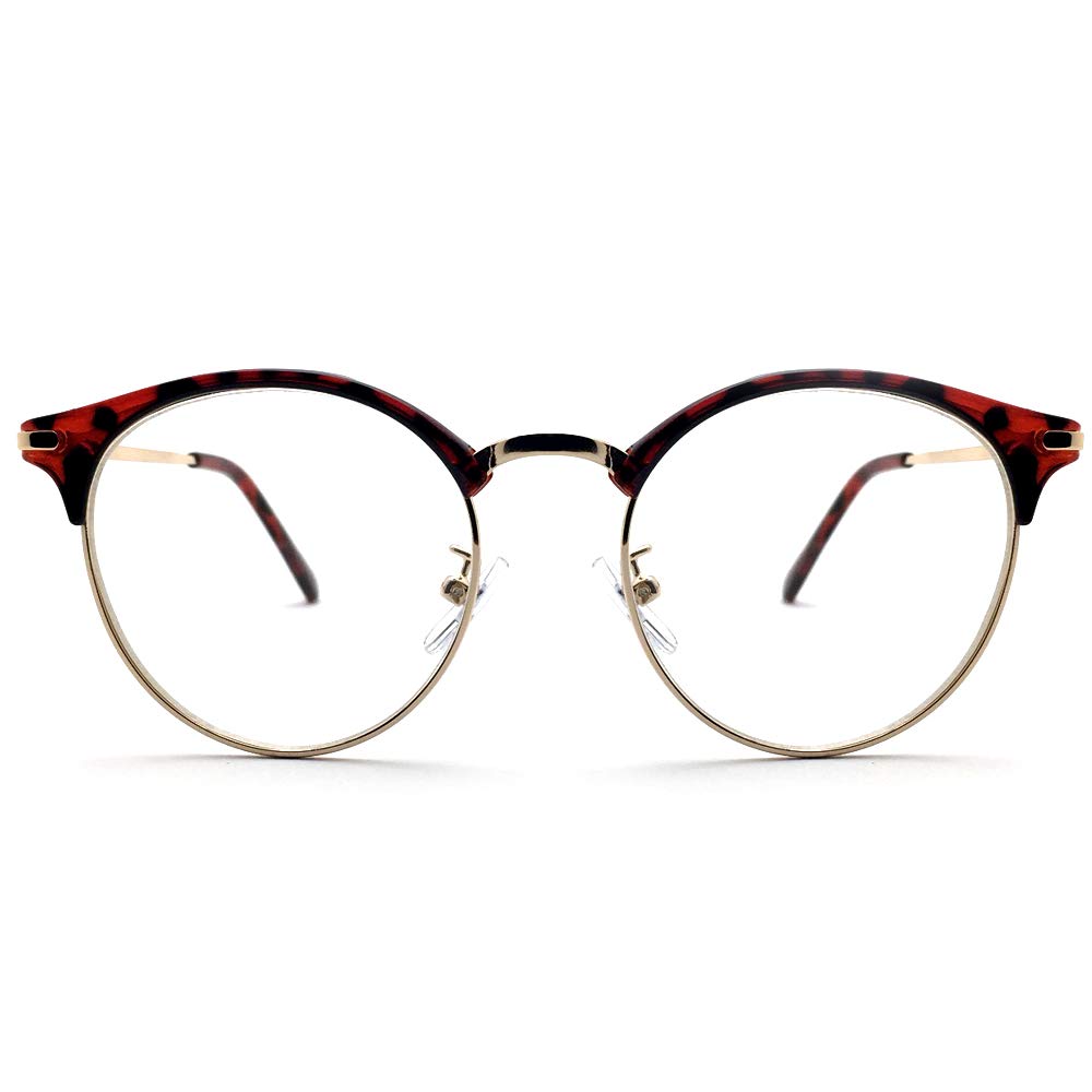 [DESIGN EYEWEAR] CLASSIC BOSTON SIRMONT BROW SUNGLASSES (Classic Boston Sirmont Brow Sunglasses) TortoiseshellGOLD × CLEAR