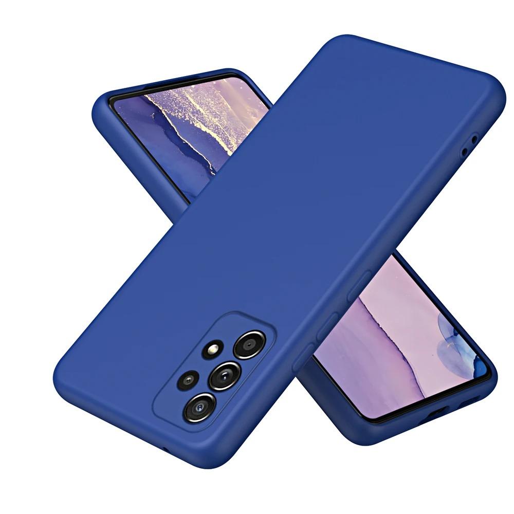 Liquid Silicone Phone Case for Samsung A04E A32 A42 A52 A52S A72 A13 A23 A33 A53 A73 A14 A17A24 A34 A54 5G Soft Casess Fundas