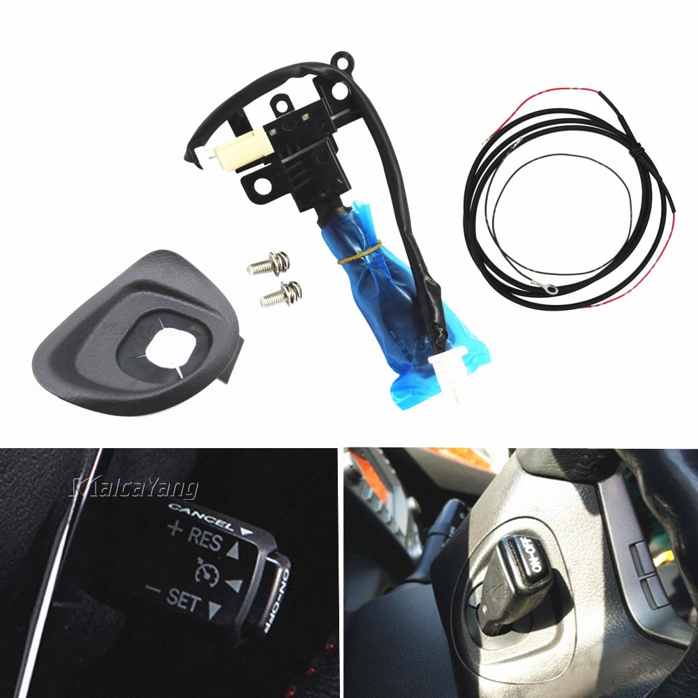 New LED Blue Bag Cruise Control Switch For Toyota Verso Corolla Camry Yaris Hybrid Avensis 84632-34011 84632-34017