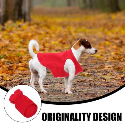 Pet Vest Dog Winter Sleeveless Sweater Soft Warm Fabric Ideal for Cold Weather Walks D-Ring Attachment Small Medium Sizes