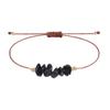 Gemstone Bracelet Women Men Adjustable Braided Crystal Bracelet Boho String