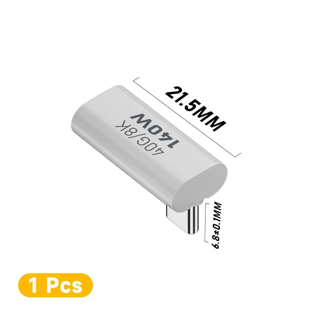 

Адаптер PD140W USB C «мама-папа» PD 3.1 Thunderbolt 3 40 Гбит/с для передачи данных 8K@60 Гц, удлинительный разъем для MacBook Pro/Air