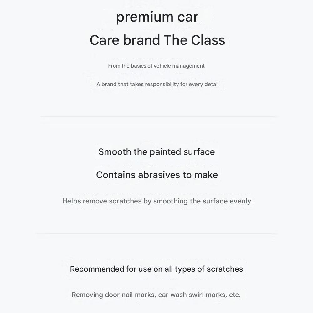 The Class Premium Autopolitur 200ml