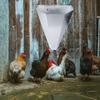 Heavy Type Poultry Restraining Cone Durable Practical Chicken Cone Easy To Clean Metal Poultry Processing Tool