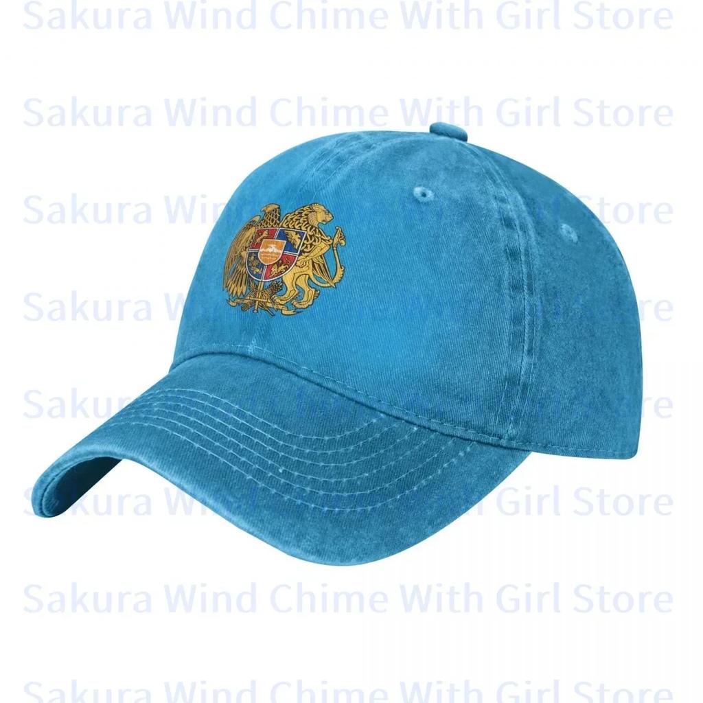 Fashion Armenia Coat Of Arms Baseball Cap for Men cotton Hats Adjustable Hat Casual Truck driver Hat