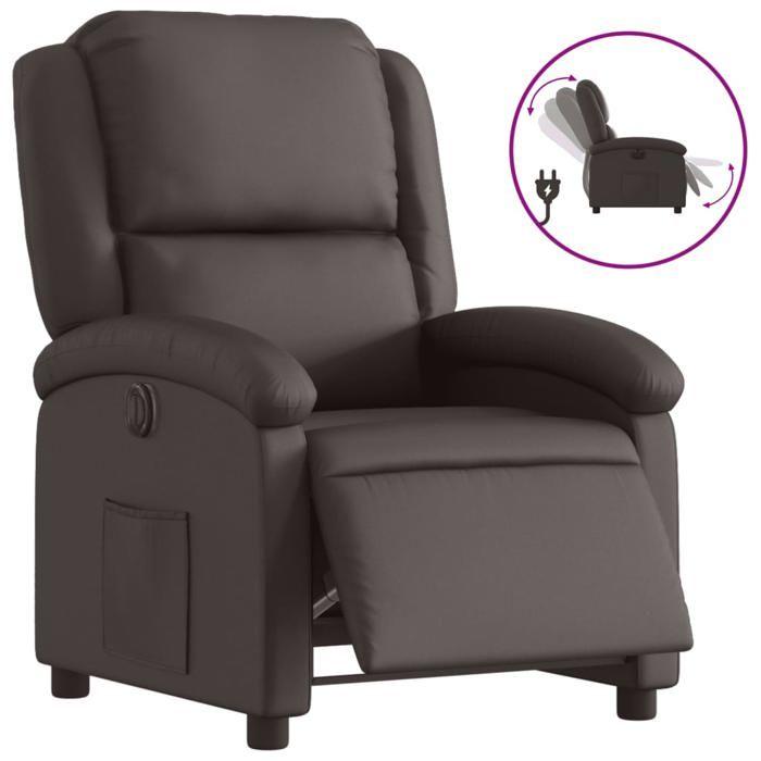 VidaXL Electric Recliner, Relaxation Chair with Adjustable Backrest and Footrest, Living Room Seat 3204255