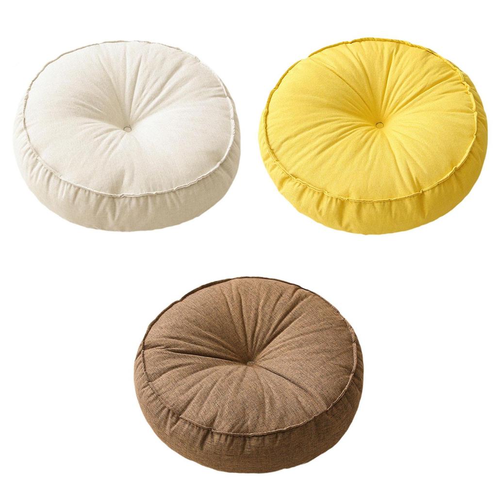 Round Floor Pillow, Multipurpose Floor Cushion Pad, Seating Cushion for Sitting Office