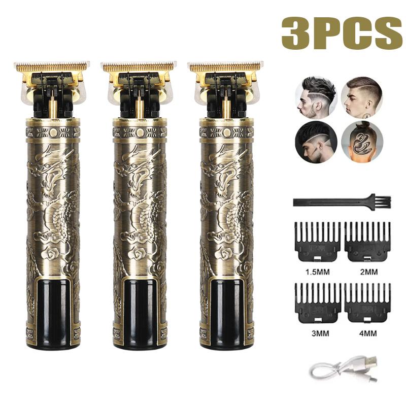 1/2/3 PCS New T9 Hair Clipper Shaving Hair Trimming Hair Trimming Electric Shaver Boyfriend Gift Barber Clippers