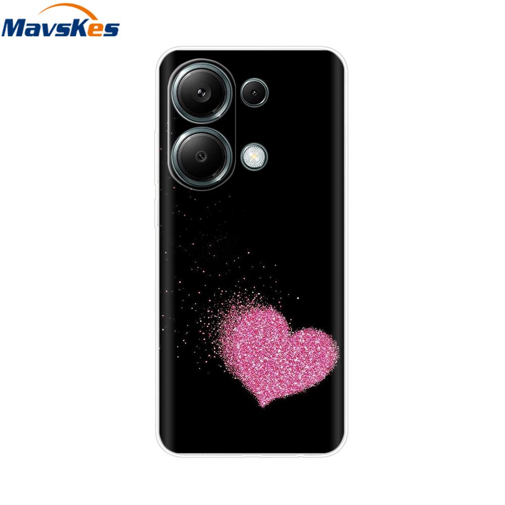 For Redmi Note 13 4G 5G Case Fashion Panda Phone Cover For Xiaomi Redmi Note 13 Pro 4G 5G Cases 13Pro Plus Soft Silicone Funda