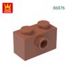 Non-Toxic 131Pcs/Lot 86876 Brick Modified 1X2 With Stud On Side Accessories Compatible With Brick Diy Children'S Toy Assembly Parts