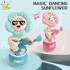 Dancing Speak Sunflower Twisting Walking Singing Talking Electronic Pet Novelty Funny Music Toys for Children Kids Gift