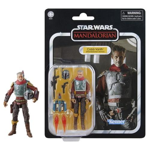 Star Wars Vintage Collection Cobb Vanth (Mandalorian Armor), Deluxe Mandalorian 3.75-inch Collectible Action Figure