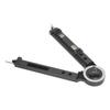 Miter Saw Protractor Metal Angle Measurement Finder Gauge Cutting   Tool with Bubble