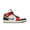 Womens Air 1 Mid SE 'Let(Her)Man' (women's Sizes) Sail / Metallic Gold / Gym Red / Black Vintage Basketball Shoes DC1426 100