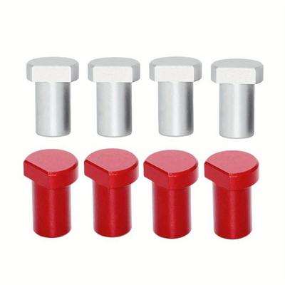 4 Stück Werkbank Anschlaghunde, Holzbearbeitung Werkbank Klemme 19/20mm Aluminiumlegierung Stopper, Werkstatttisch Begrenzungsblock Werkzeuge