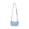 Coach Teri 25 Classic Monogram Jacquard Zipper Closure Handbag Women Handbags Cornflower-Blue Multicolor CH139-SVM6A