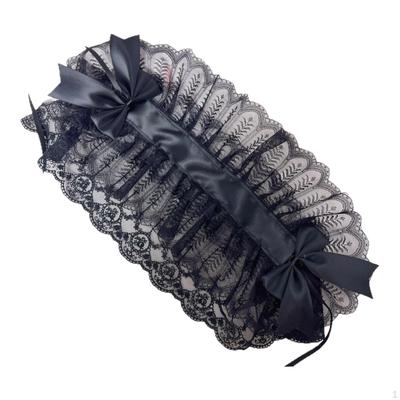 Bowknot Lace Headband Bandanna Tea Party Stylish Women Hair Hoop Maid Band