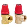 Diaphragm Brass Safety Valve /2 Inch Drain Relief Switch Pressure Level 3 Bar To 7 Bar Drain Valve For Solar Water Heater
