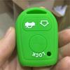 Silicone Rubber Car Key Fob Cover Cap Set Shell Protect Skin For Bmw E31 E32 E34 E36 E38 E39 E46 Z3 Old Remote 3 Buttons Key