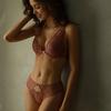 Sexy Front Closure Bra+Brief Sets Small Girl Lingerie Set Push Up Lace Bralette Underwear Brassiere Intimates
