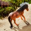 Animal Model Teaching Aids - Realistic Wild Animal Toys Zoo Simulation Playset Figures Desktop Ornament Lion Tiger Panda Elk