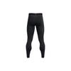 Under Armour Rush Coldgear Seamless Solid High Waist Seven-Point Tight Sports Leggings Men Leggings Black 1379284-001