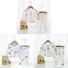 Baby Cotton Summer Sleepwear Set With Antibacterial Soft Fabric For Newborns And Infants