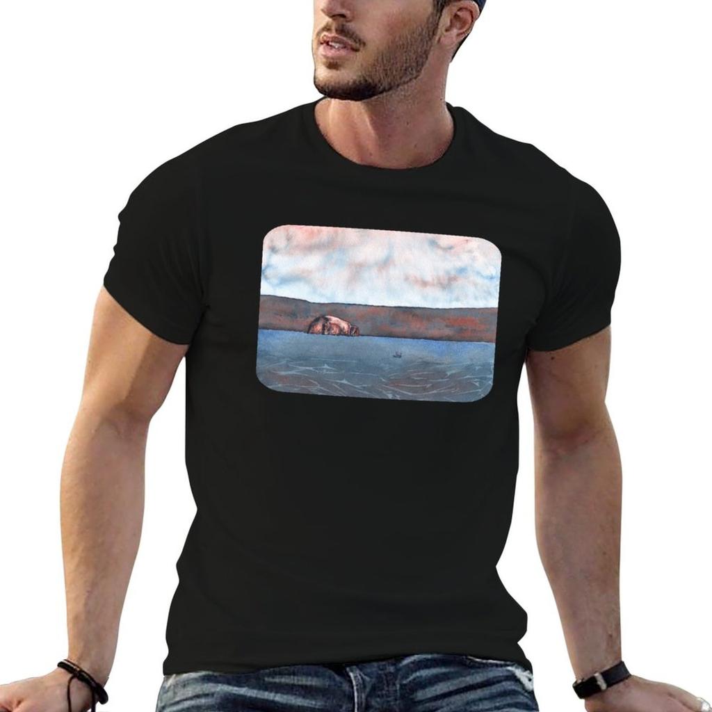 Bass Rock  September 2018 T-Shirt Casual Short Sleeve T-Shirt